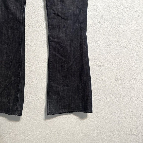 7 For All Mankind Jeans Women’s Size 29 Charlize Flare  Blue Stretch Denim 31x30 - Picture 5 of 13